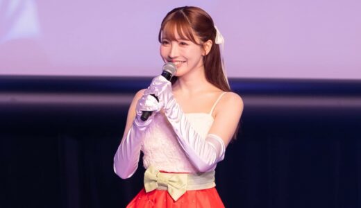 三上悠亜、「ミスいちご」としてジャパンファッションフェスタ2024に出演